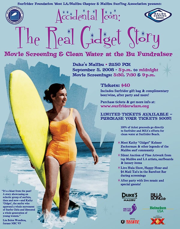 Surfrider Trestles Fundraiser Poster